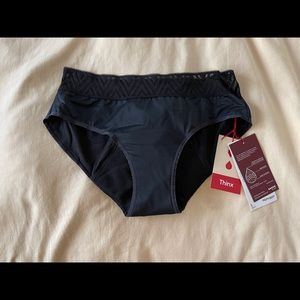 Thinx Women's Super Hiphugger Period Panties L